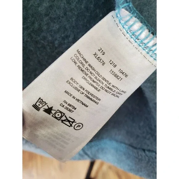 Columbia Women's Blue 100% Polyester Long Sleeve Full Zip Casual Jacket Size S - Picture 11 of 12